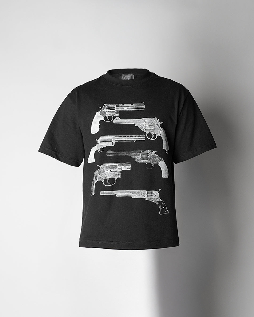"SIXSHOOTER" TEE SHIRT (BLACK)