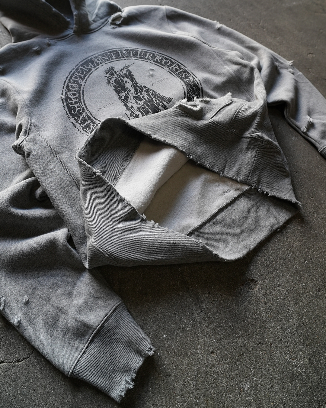 "ANTI TERRORIST" HOODIE