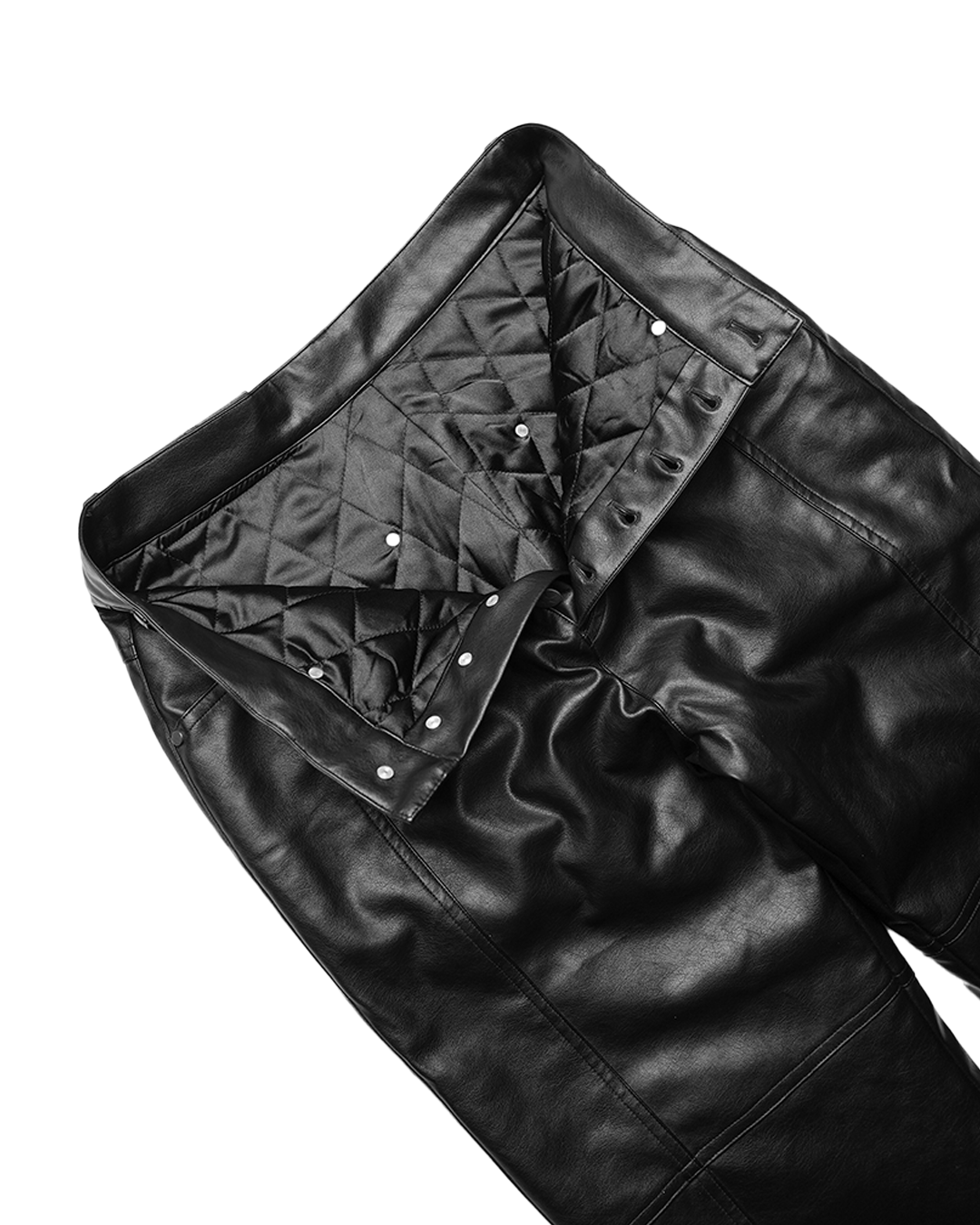 1 OF 1 LEATHER FLARES (BLACK)