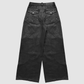 "OBSIDIAN" Wax Denim