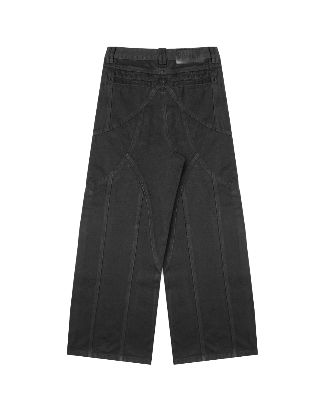 "VEIN" BAGGY JEANS