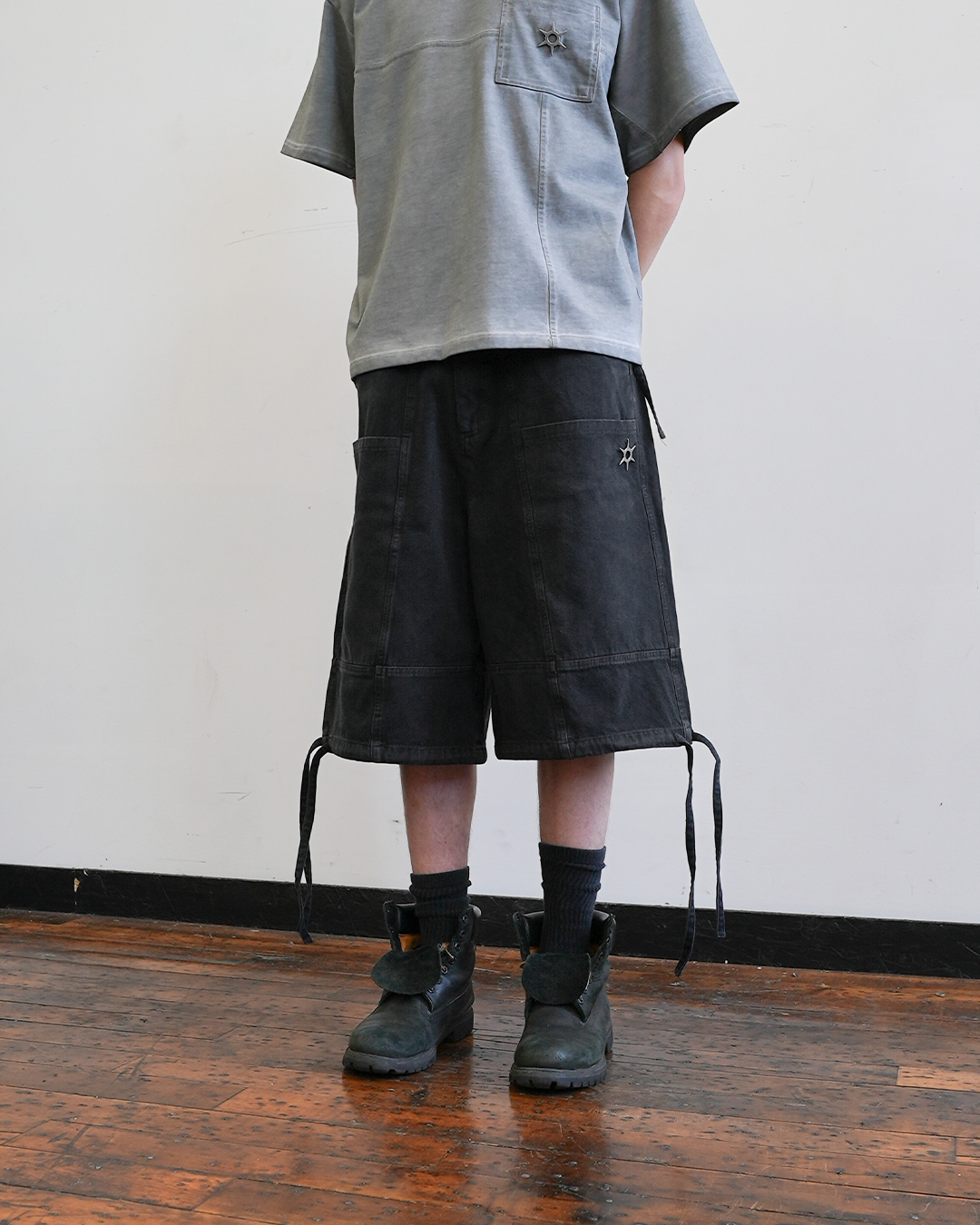 "COAL" Baggy Shorts