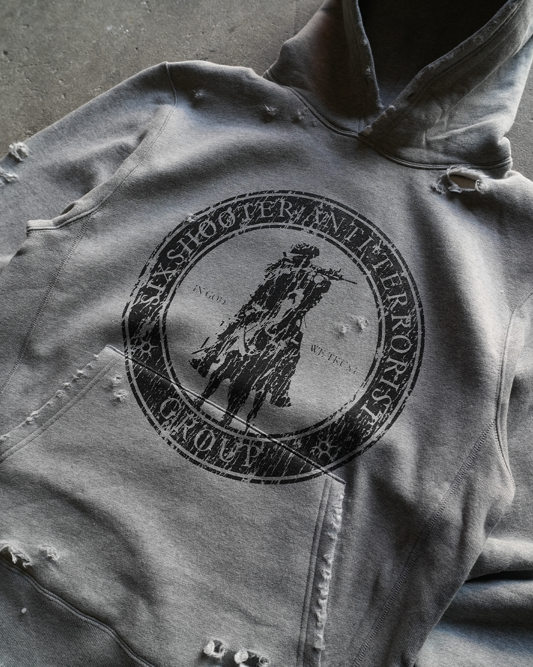 "ANTI TERRORIST" HOODIE