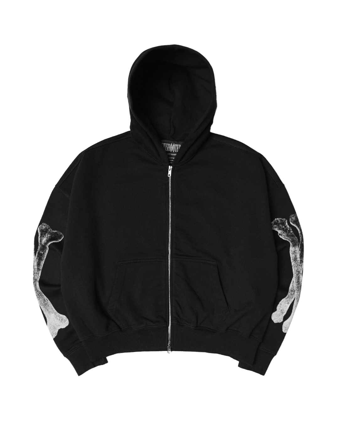 "BLACK FLAG" ZIP UP