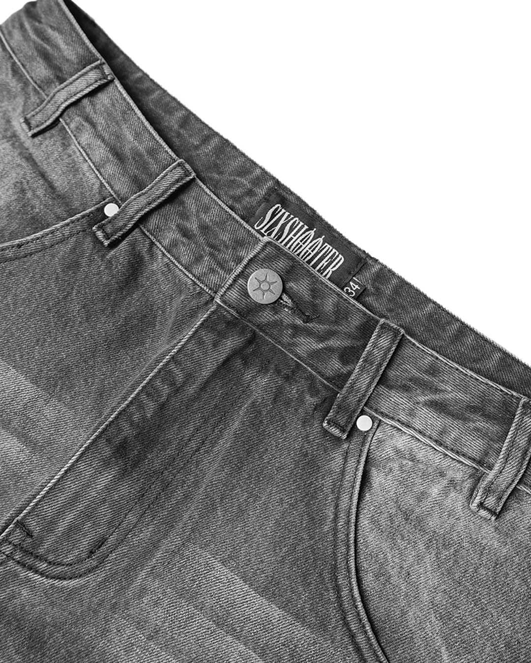 "FORGED" DOUBLE KNEE DENIM