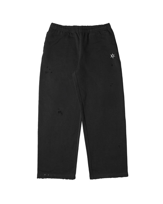 "DECAY" DISTRESSED SWEATPANTS