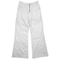 1 OF 1 LEATHER FLARES (WHITE)