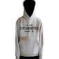 (Dirty Grey) "MUNITIONS" Distressed Hoodie