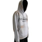 (Dirty Grey) "MUNITIONS" Distressed Hoodie