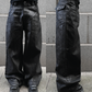 "OBSIDIAN" Wax Denim